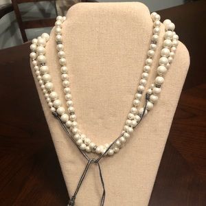 Stella & Dot Mara Pearl Necklace